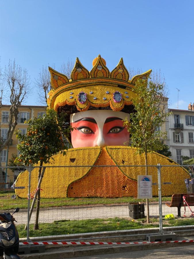 Appartement Maroelvi Menton Exteriör bild